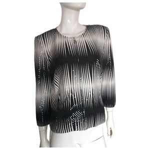 Vintage Joseph Ribkoff Sparkling Blazer Jacket